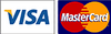 Visa and Mastercard Accepted